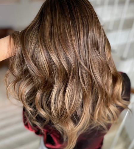 Summer hair colour transformation